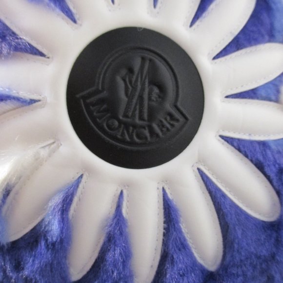 RARE MONCLER BY RICHARD QUINN DONYALE FAUX-FUR COAT SIZE 2 NWT - Picture 13 of 14